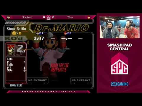 SPC 85 Winners Quarters - Sherbert (Peach) vs Wisp (Captain Falcon)