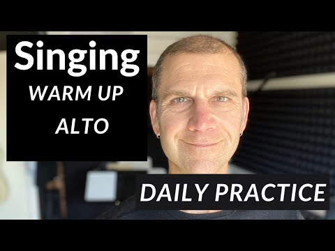 Daily Singing Warm Up - Alto Range