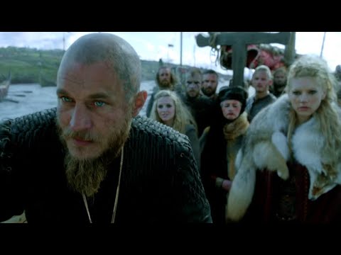 Ragnar arrives in Frankia - VIKINGS (3X7)