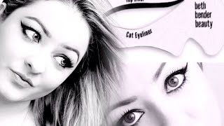 I Tried the Beth Bender Beauty Eyeliner Stencil | Honest Review + Demo 👁️