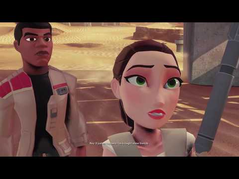Disney Infinity 3.0 Star Wars: The Force Awakens Full Movie Game Playthrough