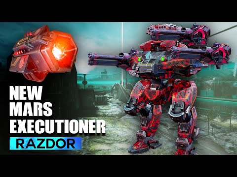 War Robots New EXECUTIONER Module  Makes the MARS Rozdor INSANE! Test Server Gameplay WR