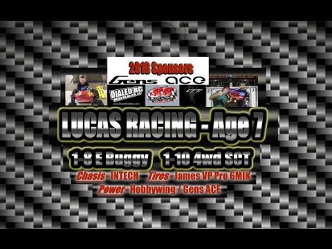 Lucas Racing 7.0 1:8 E-Buggy - Gens ACE, LFR, Dialed RC,  SS at FTM GRIP   SS Hobbies and Raceway