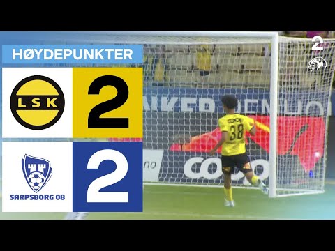 Lillestrøm 2 - 2 Sarpsborg 08 - Høydepunkter