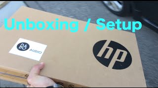 Unboxing / Setup Instructions for a new laptop [HP Pavilion Notebook 17]
