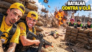 BATALHA DE AIRSOFT CONTRA V-CLÃ *Quem venceu ?