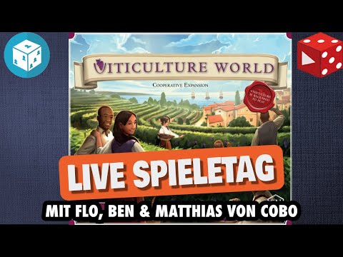 Viticulture World - Die kooperative Variante von Viticulture mit Matthias von CoBo, Flo & Ben
