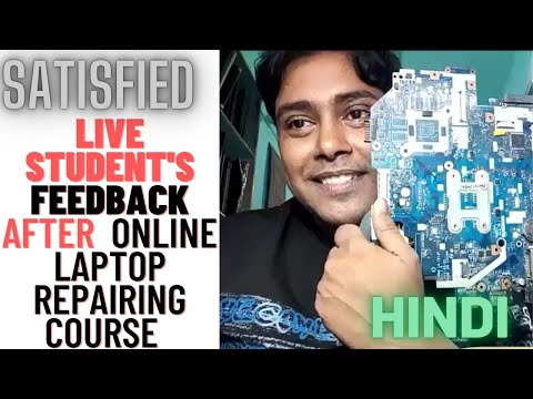Chiplevel Online Laptop repair course REVIEW Feedback From UP Unnao Ravi Hin Laptop Repair Course