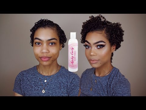 TWA ROUTINE | KINKY-CURLY KNOT TODAY NATURAL LEAVE...