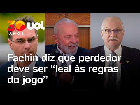 Fachin diz, a 4 dias do 2º turno, que perdedor deve ser ‘leal às regras do jogo’: ‘Democracia exige’