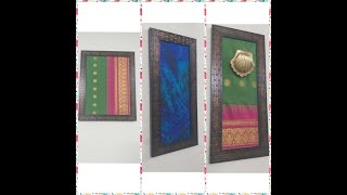 DIY: Wall Decor Pieces… Fabric Frames… Best Out of Waste…