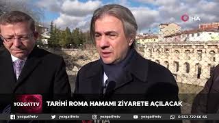 Tarihi Roma Hamamı ziyarete açılacak
