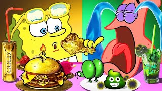 Download lagu SPONGEBOB Vs PATRICK MUKBANG ANIMATION COMPLETE EDITION | SLIME CAT mp3