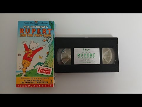 Full FHE VHS Rupert and the Frog Song