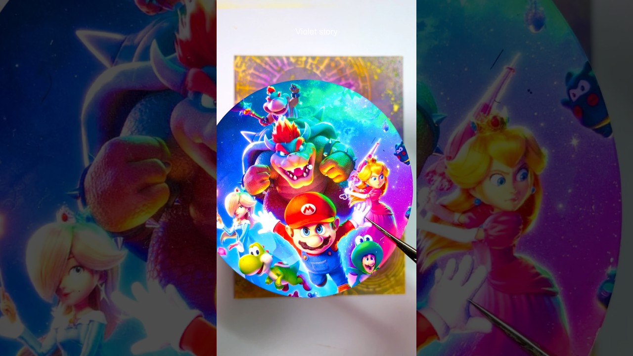 Journaling 다꾸 | The Super Mario Galaxy Movie 슈퍼 마리오 갤럭시 | Scrapbooking