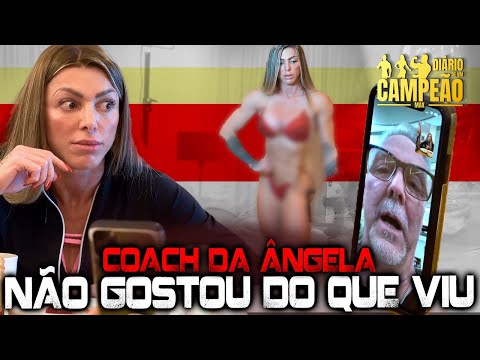 COACH DA ÂNGELA BORGES NÃO GOSTOU DO QUE VIU !