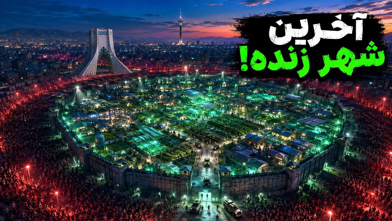 بالاخره واکسن زامبی‌ها رو ساختیم! پایان آخرالزمان تهران infection Free Zone 