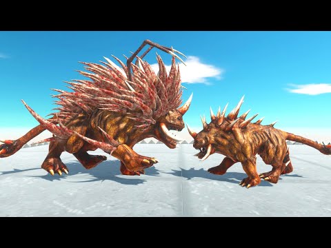 Mutant Hell Hound Gene - 01(MHG-01) Lion Hell Fighting - New Update Animal Revolt Battle Simulator