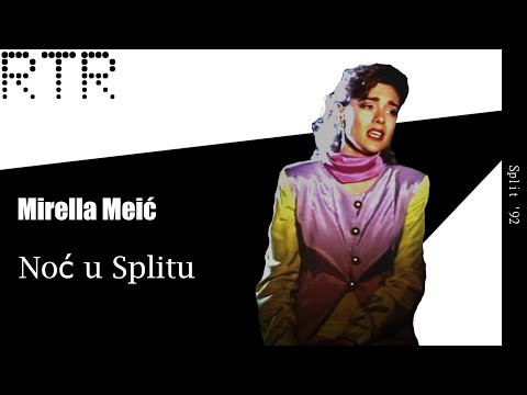 Noć u Splitu - Mirella Meić // 1992 (VIDEO SPOT)