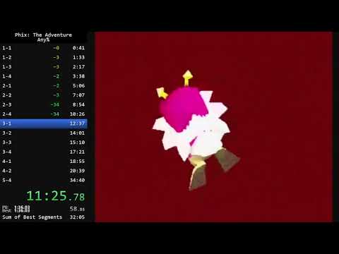 Phix: The Adventure Speedrun - 33:13