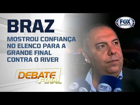 Braz diz que Flamengo está preparado para ser campeão da Libertadores: 'Sonho de qualquer um'