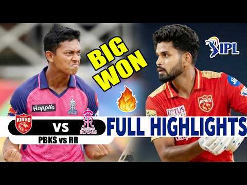 Punjab Kings vs Rajasthan Royals | IPL 2026 40th Match Full Highlights | PBKS Vs RR