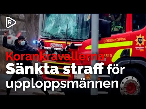 Hovrätten sänker straffen för upploppsmännen i Norrköping