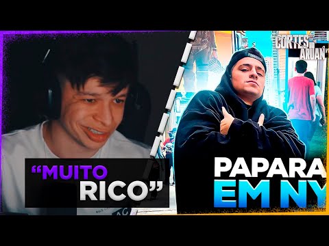 ARUAN REAGE A MOSTREI TUDO! Minha viagem pra NOVA YORK! (LOUD CORINGA) - Cortes do Aruan