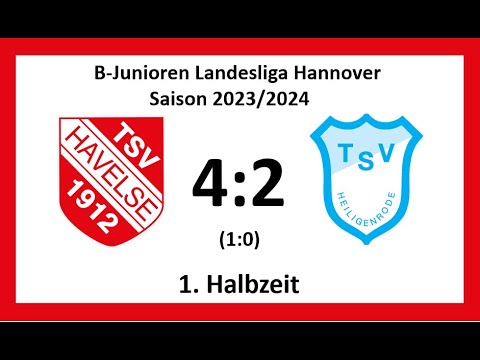 TSV Havelse U16 - TSV Heiligenrode 4:2 (1:0) 1.Halbzeit