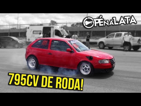 795CV DE RODA!! GOL DTB - PÉ NA LATA