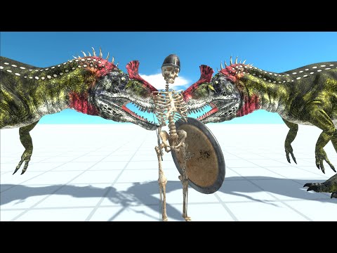 [DINOSAURS CHALLENGE] INFERNALS VS CARNIVORE DINOSAURS ANIMAL REVOLT BATTLE SIMULATOR ARBS