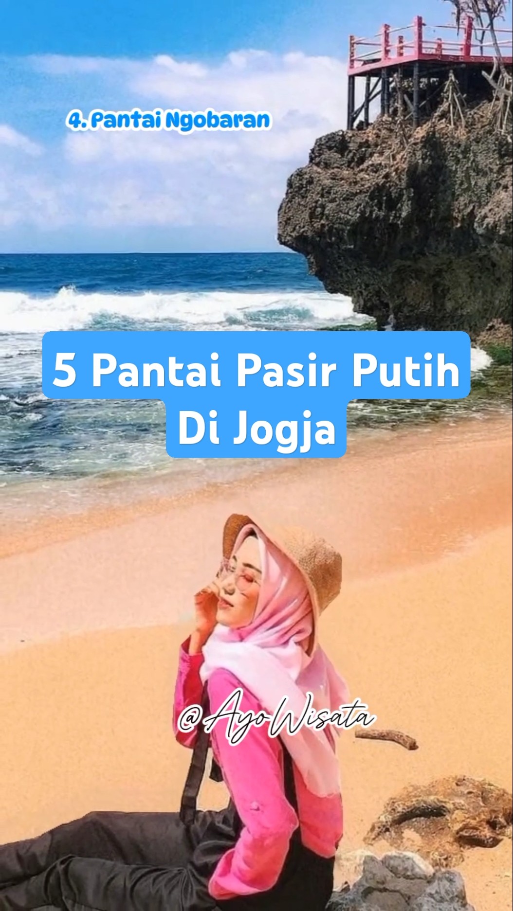 Temukan keindahan 5 pantai pasir putih di Jogja yang siap memanjakan matamu! 🌊✨