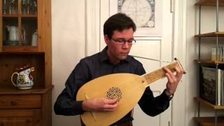 Lute Music: John Dowland  - My Lord Willoughby's Welcome Home - Rennaissance Lute