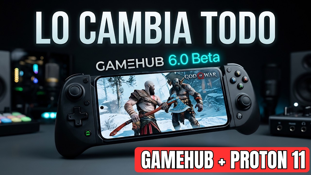 🔥GameHub 6.0 + Proton 11 | ¿Juegos de PC en Android con más ESTABILIDAD?