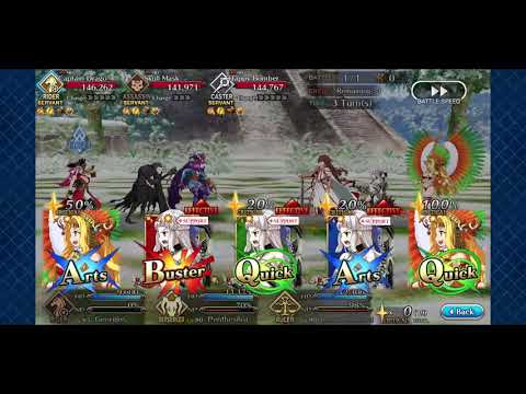 FGO [NA] Samba Christmas CQ - F2p setup - Battle to the Death ! The Seven Devilish Servants~