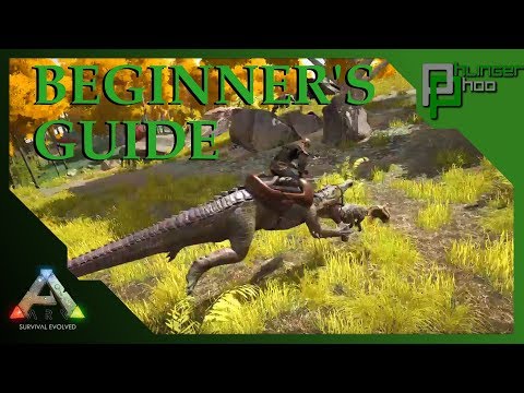 Kaprosuchus taming! Ark Survival Evolved Beginner's Guide S2E08
