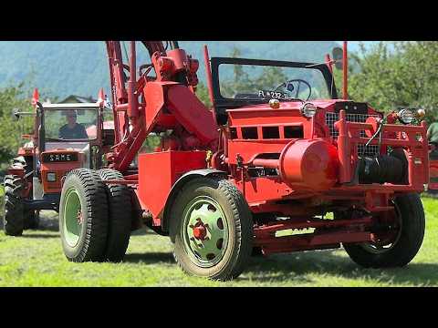 RUMBLING VINTAGE TRACTORS ROLL IN! - 10TH CLASSIC MEET BALZERS 2025