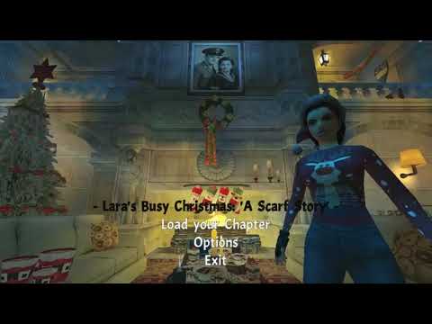 TRLE, LBAC 2020:   Lara's busy Christmas - A Scarf Story- Chapter 1: 'The Manor.Part 1'