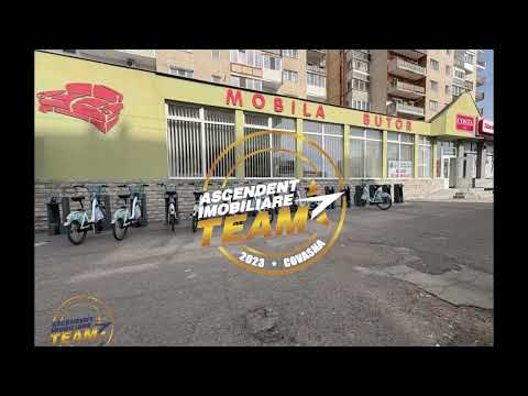 Spatiu comercial Sfantu Gheorghe, 395 mp, vizibilitate apreciabila, zona Garii — Video