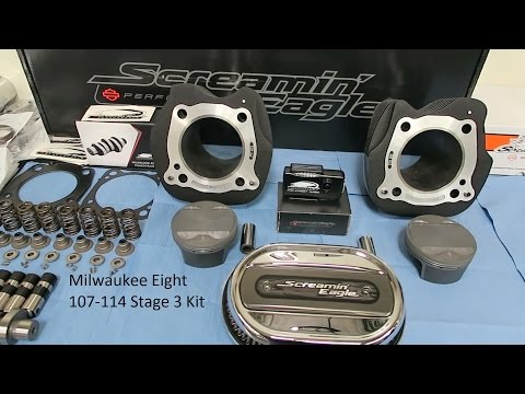 Milwaukee 8 "Stage III" Kit Installed │ 107 - 114 CI Time Lapse Build │ Review and Test Ride