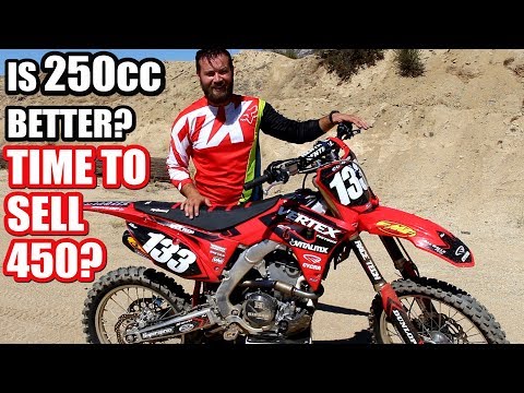 Dialed in 2018 Honda CRF250 big bore - is it better than my 450?