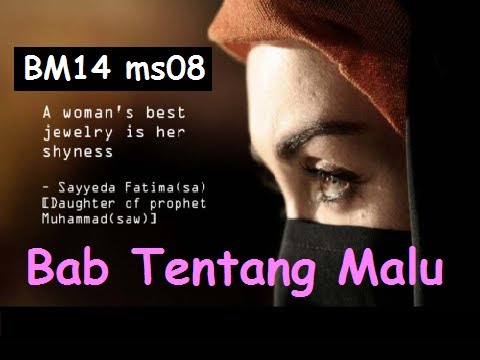 2013/02/19 Ustaz Shamsuri 768 - Bab Tentang Malu - BM14 ms08
