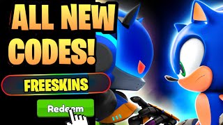 ALL NEW WORKING CODES FOR SONIC SPEED SIMULATOR IN 2024! ROBLOX SONIC SPEED SIMULATOR CODES