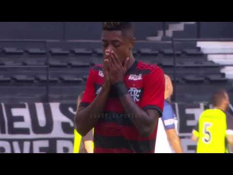 BRUNO HENRIQUE HUMILHA O BOTAFOGO COM 2 GOLS NA ESTREIA PELO FLAMENGO 26/01/2019 HD