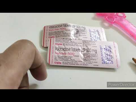 Valacyclovir 500 mg tablets