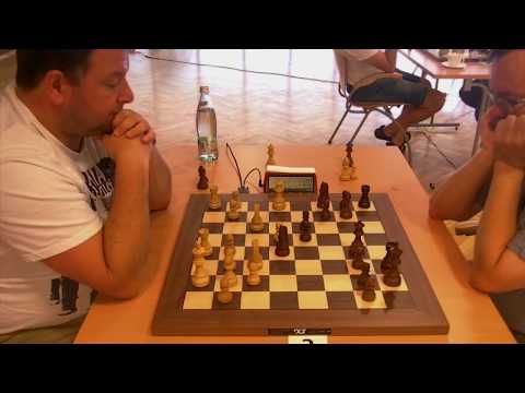 GM Daniel Fridman - GM Jaan Ehlvest, Rapid chess, Catalan opening