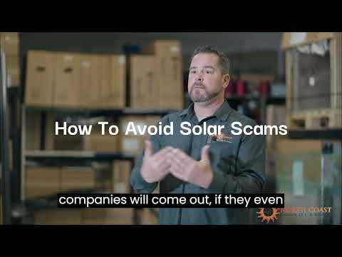 Avoid Solar Scammers