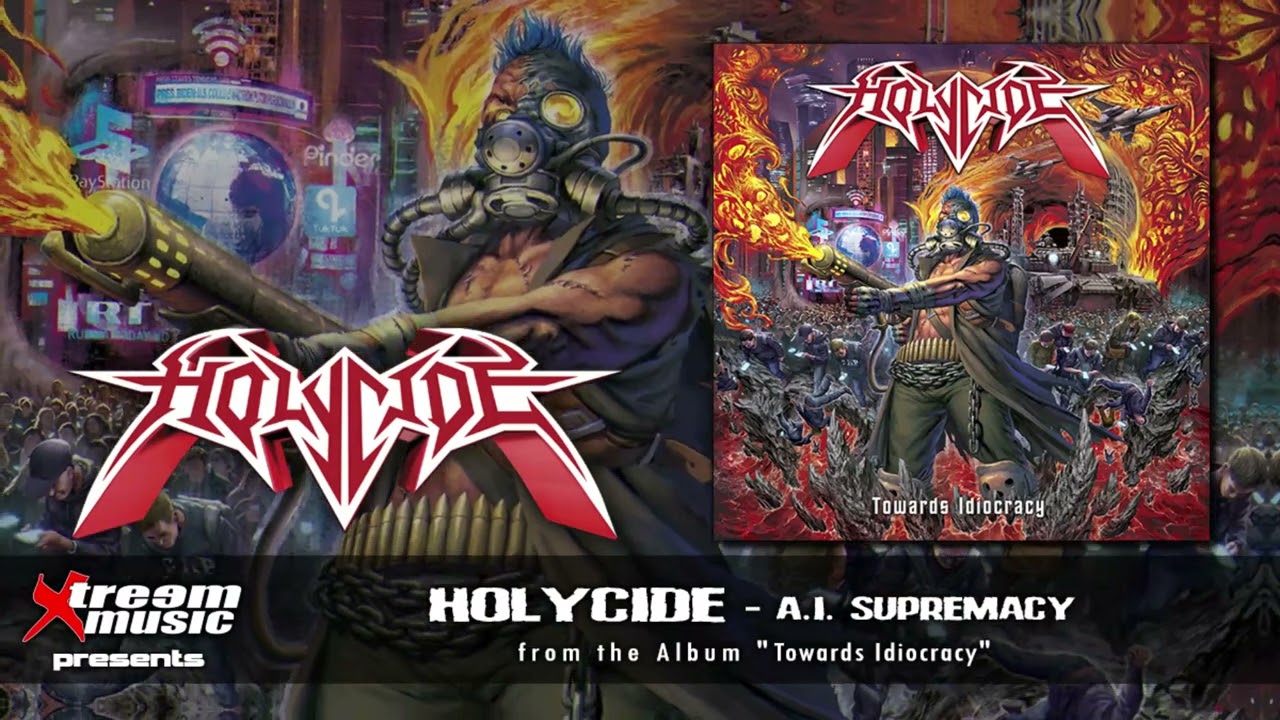 Thrash metalowy HOLYCIDE prezentuje trzeci singiel z nadchodzącego albumu “Towards Idiocracy”