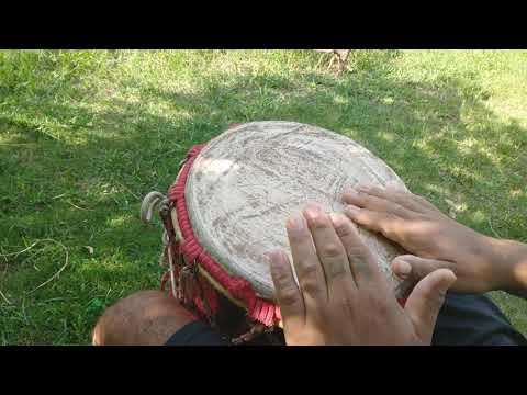 Lesson 1 of Umbanda and Quimbanda drumming: How to play the drum easily, drumming lesson part 1