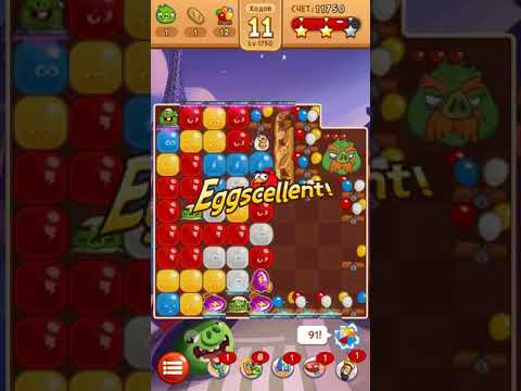 Angry Birds Blast Level 1750 - Gameplay/Walkthrough - Android/iOS